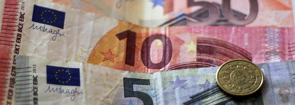 Billetes y monedas de euro